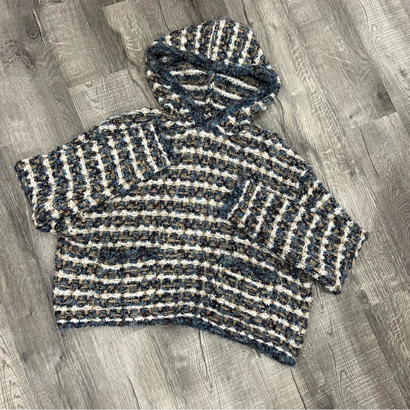 Zara sparkly knit hoodie - Picture 1 of 3